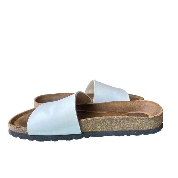 Betula Women’s Size 10.5 EU 41 White Birko-Flor Sandals - Picture 8 of 10